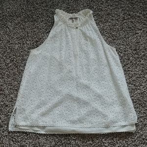 Juicy Couture white lace top
